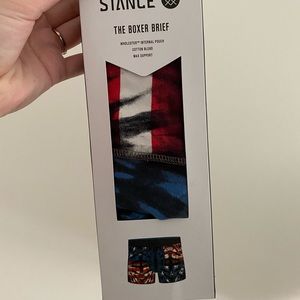 NWT Stance American flag boxers